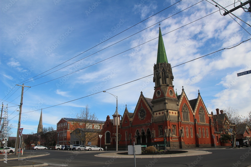 Fototapeta premium Church in Ballarat, Australia