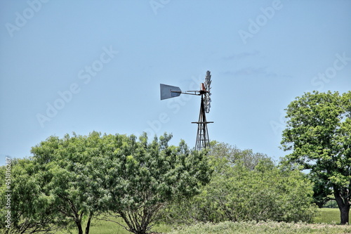 Windmill Near Gonzales Texas