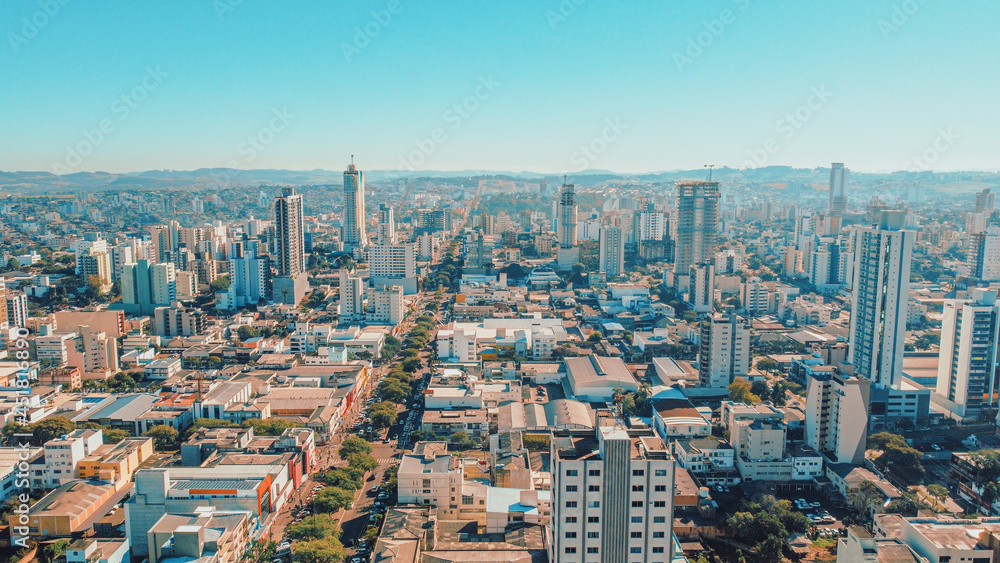 Obraz premium Cidade panorâmica