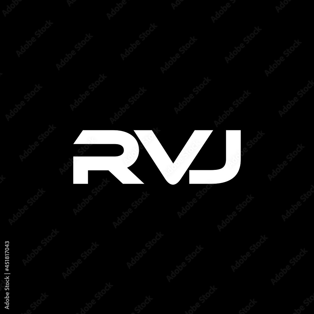 RVJ letter logo design with black background in illustrator, vector logo modern alphabet font overlap style. calligraphy designs for logo, Poster, Invitation, etc. RVJ letter logo design with black background in illustrator, vector logo modern alphabet font overlap style. calligraphy designs for logo, Poster, Invitation, etc.