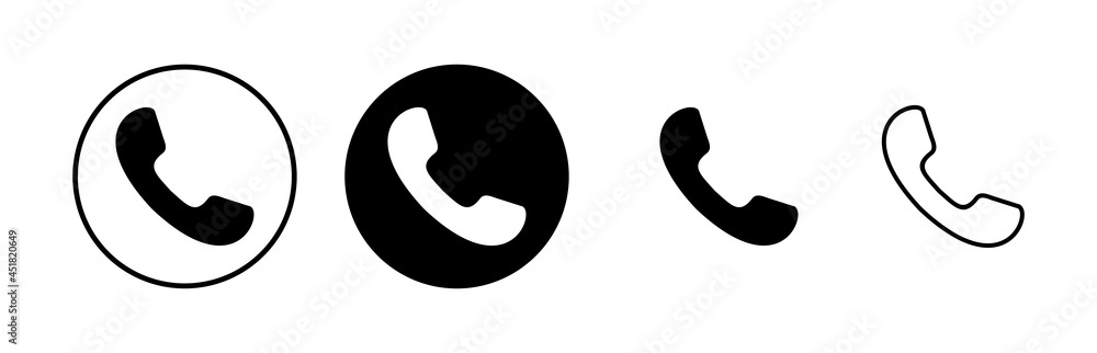 Call icons set. Phone icon vector. mobile phone. telephone icon Call icons set. Phone icon vector. mobile phone. telephone icon