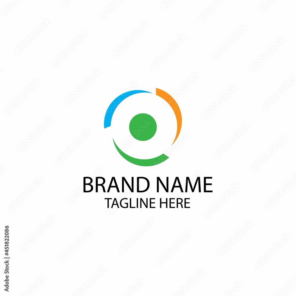 abstract logo for digital media abstract logo for digital media