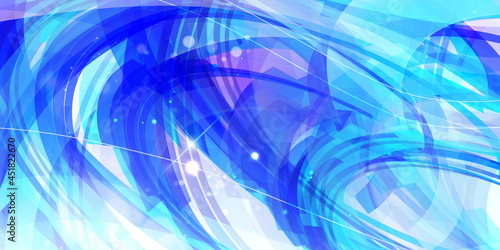 Abstract background with vigorous brush strokes