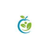 Logo Medis Simbol Kesehatan Ikon Apotek Datar Vektor Logo Desain Elemen Template