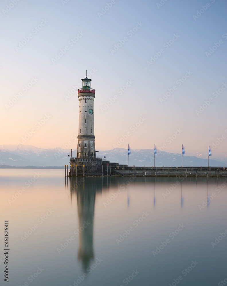 Lighthouse at Lake Constance