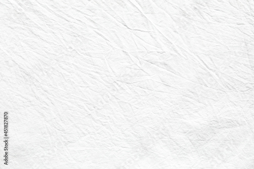 White cotton fabric macro texture