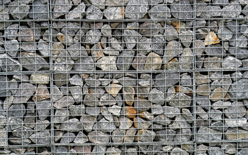 Foto Wire Gabion Rock Fence