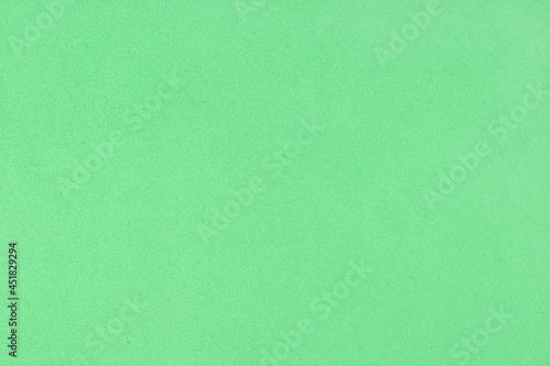 Green foam texture background. Full frame