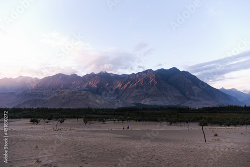 Katpana Desert  Skardu  Desert Valley Mountains