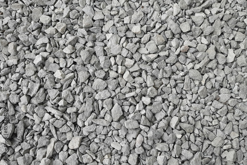 Obraz na płótnie The texture of the stones is gray. Stone coating. w salonie