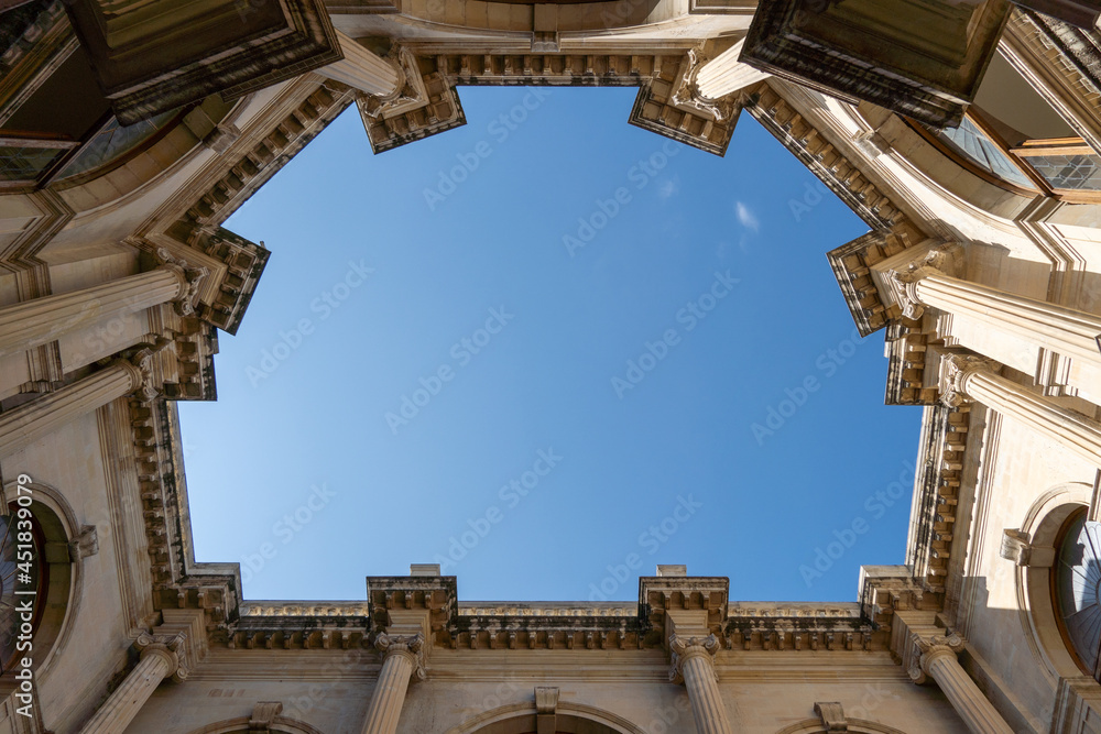 Blick in den Himmel Barock