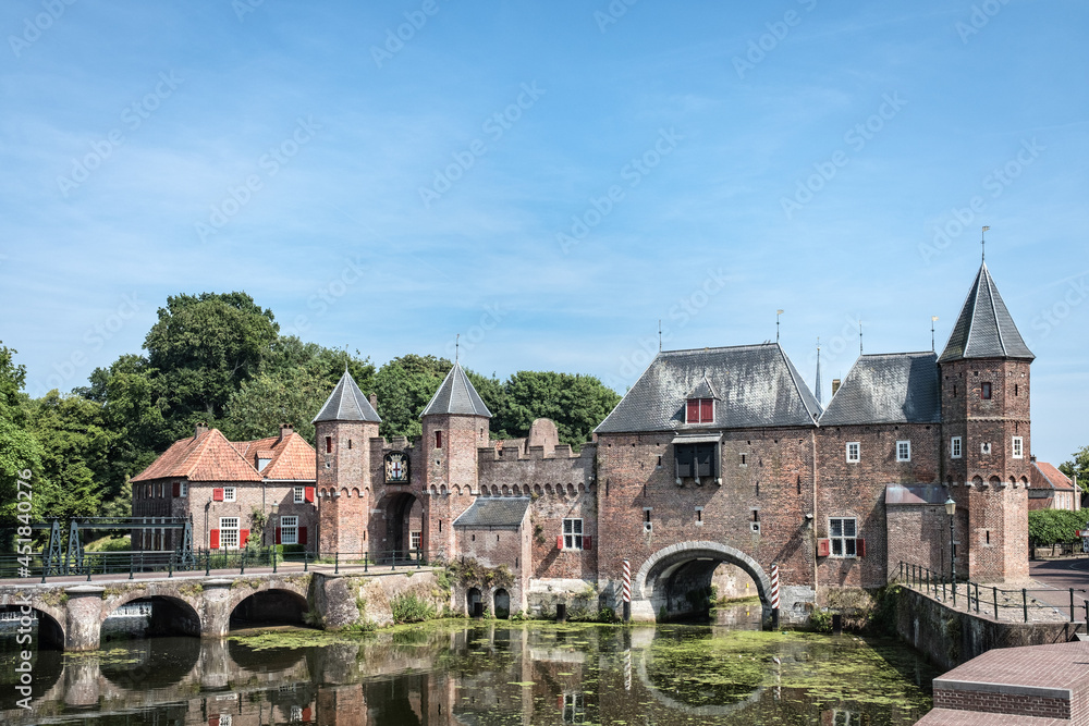 The Koppelpoort (1380)  in Amersfoort, Utrecht Province, The Netherlands