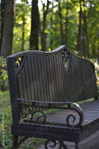 Benches in an old park