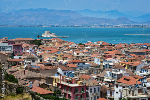 beautiful town of Nafplio (Naupilon) in Greece © VinyLove Foto