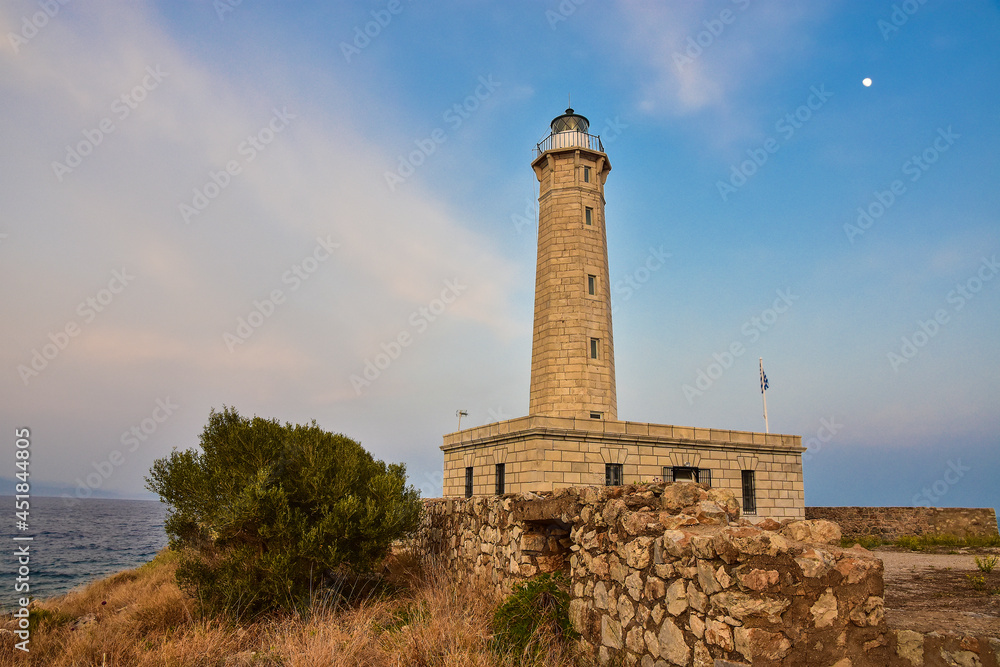 The lighthouse in Gythio, Greece 