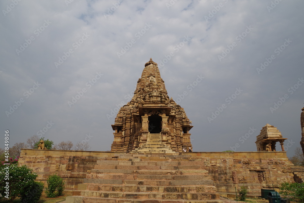 インド　世界遺産カジュラーホの建造物群