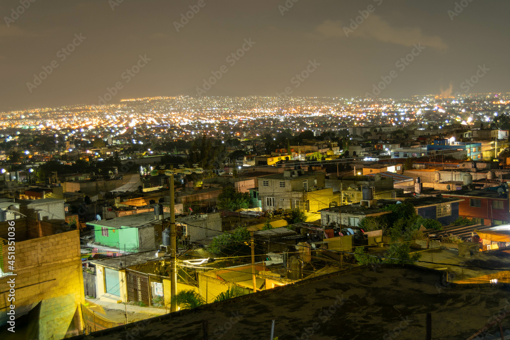 Fototapeta premium la vista desde la joya Ecatepec