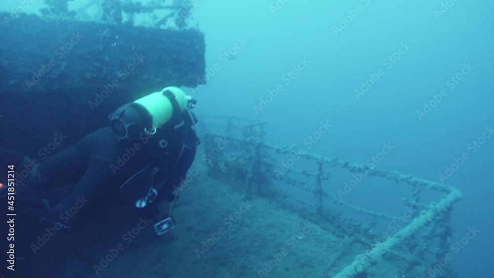 custom made wallpaper toronto digitalWreck diving the Haven Wreck at Arenzano, Italy