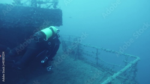 Wallpaper Mural Wreck diving the Haven Wreck at Arenzano, Italy Torontodigital.ca