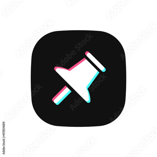 Push Pin - Sticker