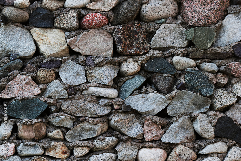 Wall of stones