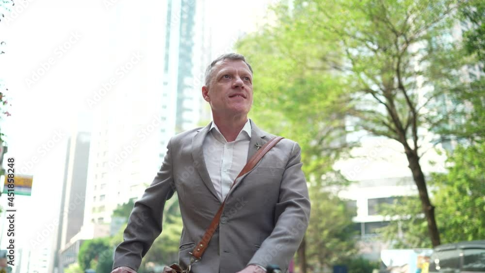 professional businessman in the morning city street urban outdoor lifestyle, adult business man working outside office professional businessman in the morning city street urban outdoor lifestyle, adult business man working outside office