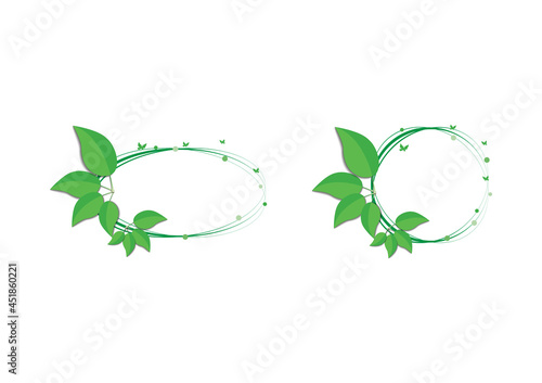 Ecology template design vector illustration .