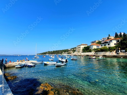 boats in the harbor