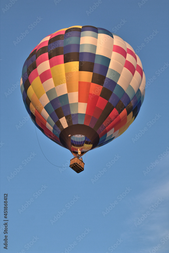 Naklejka premium Old West Balloon Fest