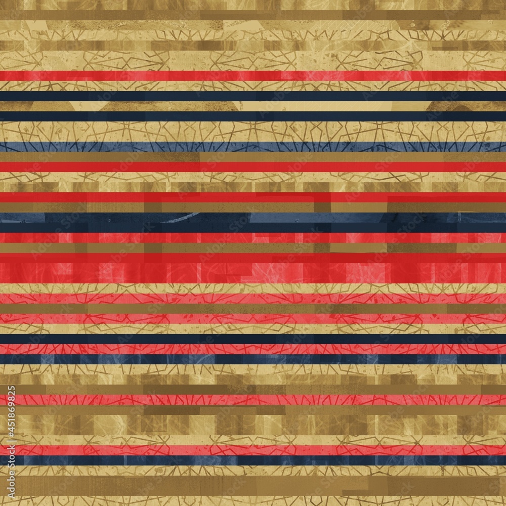 Seamless hip vogue random trendy stripe pattern print. High quality illustration. Detailed patterned strips of color. Luxury fashion or interior design print for surface design. Intricate posh style. Seamless hip vogue random trendy stripe pattern print. High quality illustration. Detailed patterned strips of color. Luxury fashion or interior design print for surface design. Intricate posh style.