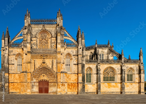 Mosteiro da Batalha. Mosteiro de Santa Maria da Vitória edificado em comemoração à viória na Batalhe de Aljubarrota
