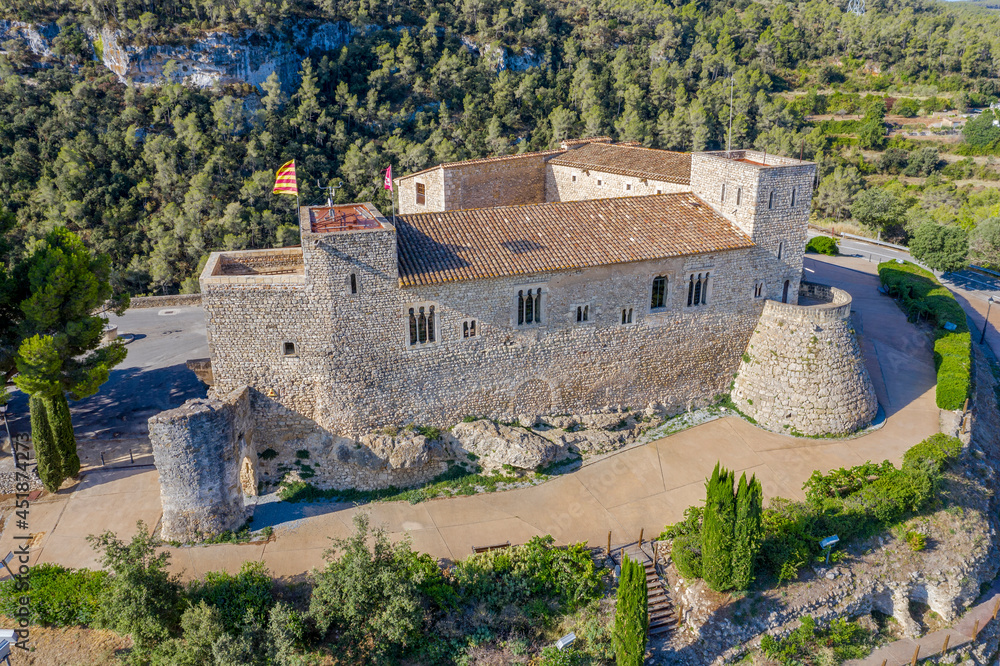Castle located in Sant Marti Sarroca Spain
