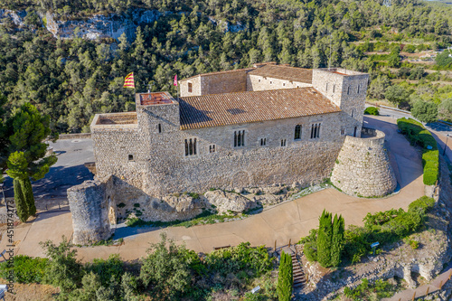 Castle located in Sant Marti Sarroca Spain photo