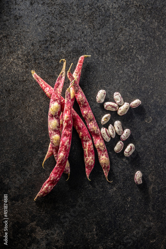 Cranberry beans. Borlotti beans.