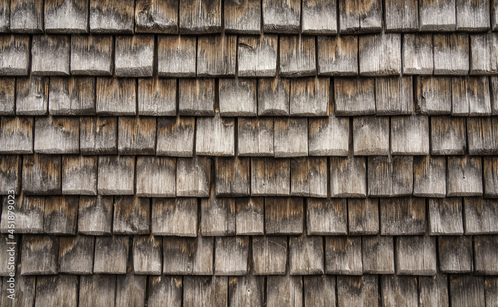 old wooden tile facade texture old wooden tile facade texture