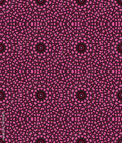 seamless violet small tile and circle background