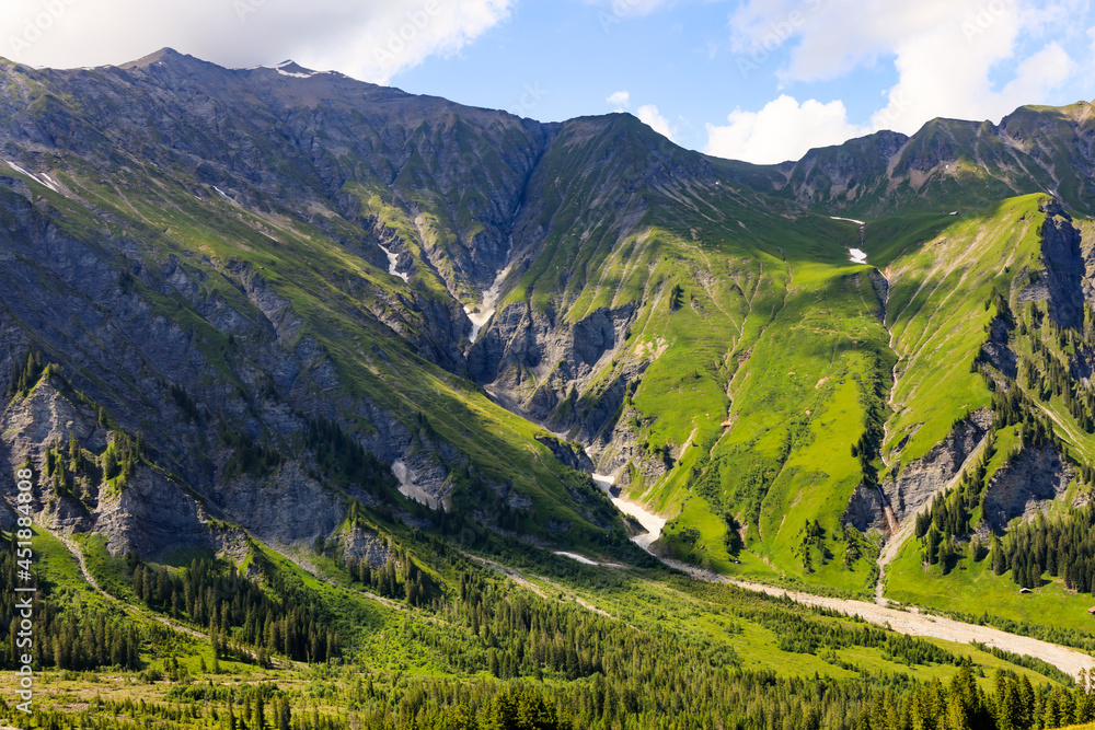 Obraz premium Adelboden mountains IVX