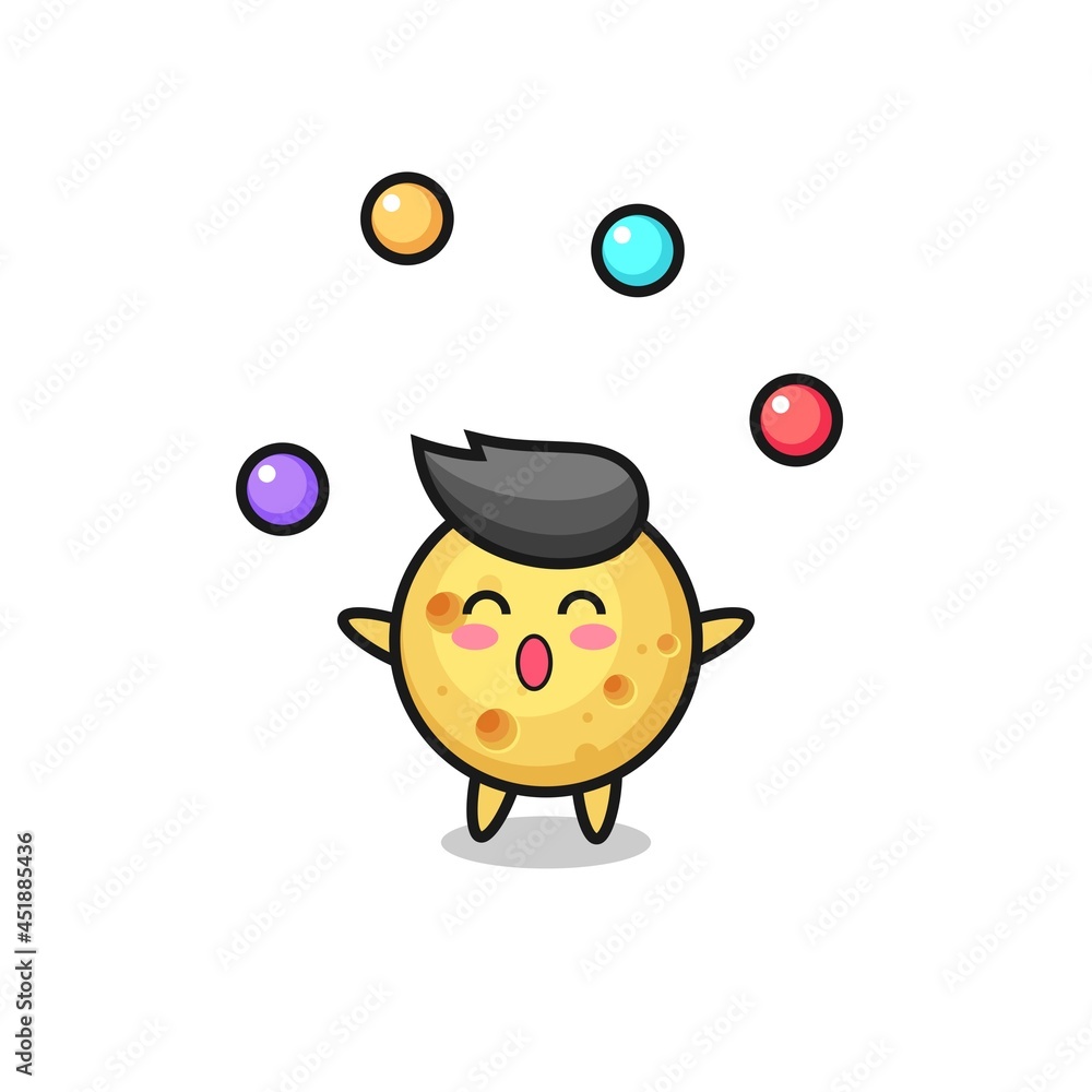 the round cheese circus cartoon juggling a ball the round cheese circus cartoon juggling a ball