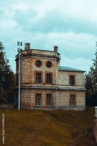 old abandoned building