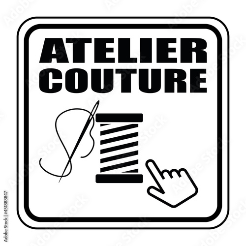 Logo atelier couture.