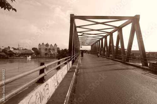 bridge over the river