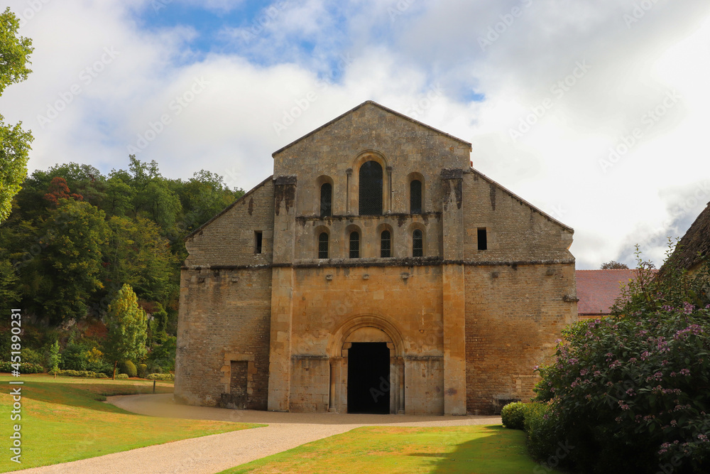 Bourgogne - Côte-d'Or - Montbard- Marmagne - Abbaye de Fontenay - Eglise abbatiale