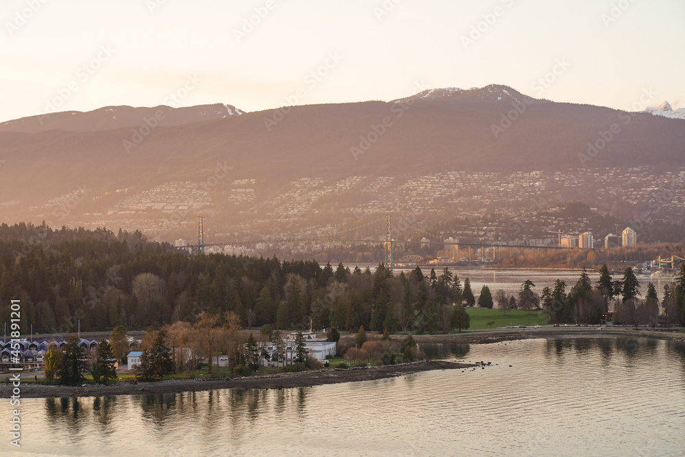 Fototapeta premium Vancouver Mountains