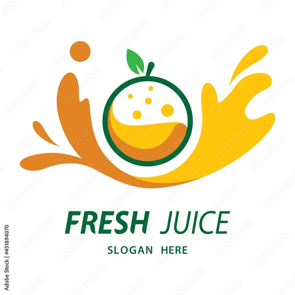 Fresh juice logo images illustration Fresh juice logo images illustration