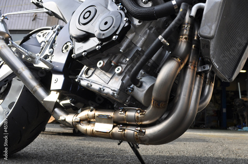 マフラー　エキパイ　溶接　muffler　welding Exhaust pipe