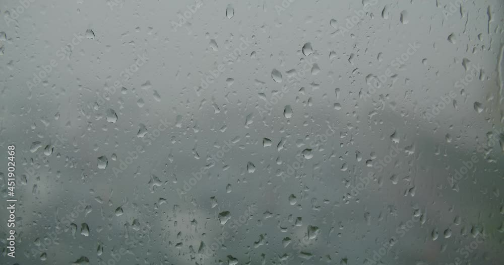 Rain drop on the window