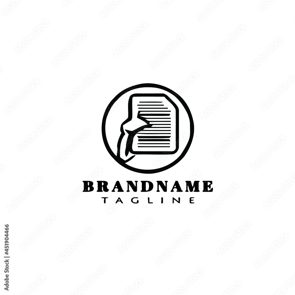 barcode scanners cartoon logo icon design template black vector concept barcode scanners cartoon logo icon design template black vector concept