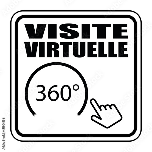 Logo visite virtuelle.