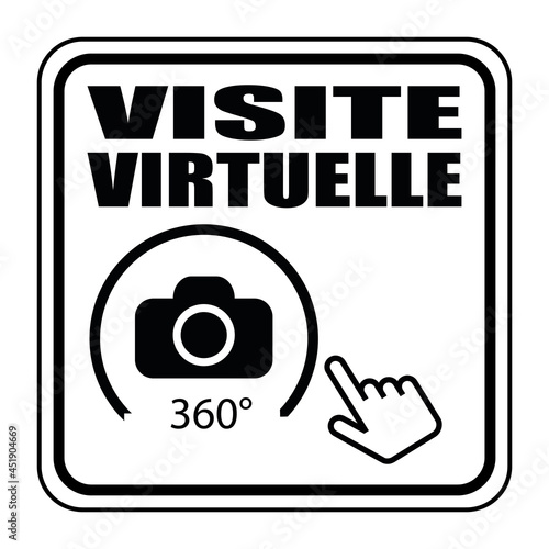 Logo visite virtuelle.