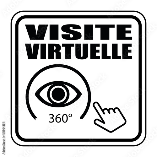 Logo visite virtuelle.